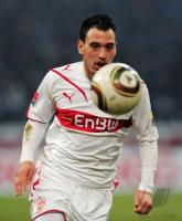 FUSSBALL, 1. BUNDESLIGA, 26. Spieltag: Stuttgart, GEBHARDT Einzelaktion