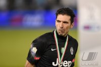 Fussball Supercoppa Italia Finale 2014 in Doha: Torwart Buffon Gianluigi (Juventus Turin)
