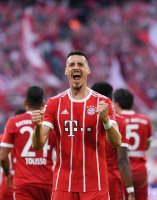 Fussball  1.Bundesliga   Saison 17/18: FC Bayern Muenchen - Borussia Moenchengladbach
