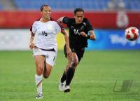 FUSSBALL  Olympia 2008   Vorrunde  Frauen   Olympia 2008  Peking  Fussball  Frauen   12.08.2008USA - Neuseeland