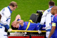 FUSSBALL EURO 2008: VERLETZUNG RIBERY (Frankreich)