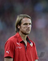 Fussball DFB Pokal 2. Runde 13/14: Trainer Thomas Schneider (VfB Stuttgart)