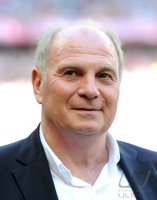 Fussball 1. Bundesliga, Saison 2011/2012: Praesident Uli Hoeness (FC Bayern Muenchen)