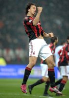 FUSSBALL SERIE A:  Zlatan Ibrahimovic (AC Mailand)