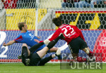 Fussball Bundesliga: Leverkusen - Kaiserslautern, Tor Brdaric