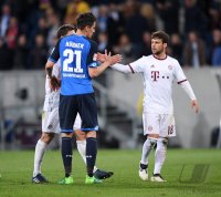 Fussball 1. Bundesliga Saison 2016/2017: TSG 1899 Hoffenheim - FC Bayern Muenchen
