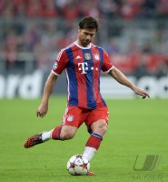 Fussball CHL  Saison 2014/2015: Xabi Alonso (FC Bayern Muenchen)