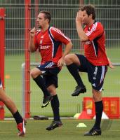 Fussball 1. Bundesliga: Training beim FC Bayern Muenchen