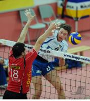 Volleyball 1. Bundesliga  08/09  TV Rottenburg - VC Leipzig