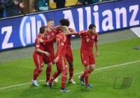 FUSSBALL  1. BUNDESLIGA  Saison 2012/2013: JUBEL FC Bayern Muenchen