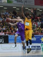 Basketball 1. Bundesliga 14/15 Hauptrunde:  Walter Tigers Tuebingen - BG Goettingen
