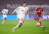 Fussball 1. Bundesliga Saison 21/22: FC Bayern Muenchen - Borussia Moenchengladbach