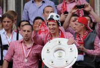 Fussball 1. Bundesliga :  JUBEL FC Bayern Muenchen