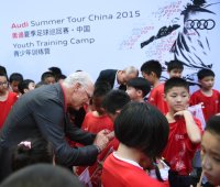 Audi Football Summer Tour China 2015 FC Bayern Muenchen: Franz Beckenbauer