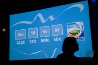 Frauen Fussball: Countdown fuer die Frauen-WM 2011 in der Rhein Neckar Arena in Sinsheim