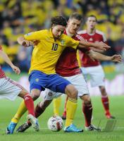 Fussball WM  2010  Qualifikation:  Daenemark - Schweden