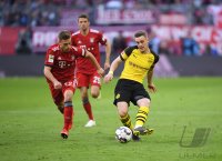 Fussball 1. Bundesliga Saison 18/19: FC Bayern Muenchen - Borussia Dortmund