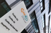 Eingang der CureVac AG in Tuebingen