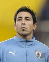 Fussball International Testspiel: Jorge Fucile (Uruguay)