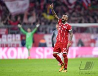 Fussball  1.Bundesliga   Saison 17/18: FC Bayern Muenchen - FC Augsburg