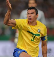 Fussball International  Testspiel:  LUCIO (Brasilien)