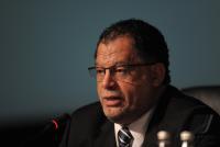 FUSSBALL WM 2010   Abschluss PK   Danny Jordaan (RSA)