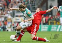 Fussball, 1. Bundesliga: Bremen - Bayern