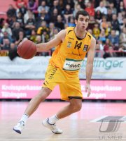 Basketball 1. Bundesliga 15/16 Hauptrunde: Walter Tigers Tuebingen -  Giessen 46ers
