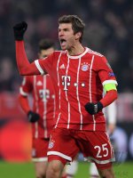 Fussball CHL 17/18 Achtelfinale: FC Bayern Muenchen - Besiktas Istanbul