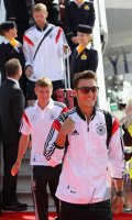 Ankunft der Deutschen Nationalmannschaft in Berlin nach dem Gewinn der Weltmeisterschaft 2014
