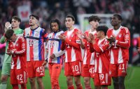 Fussball 1. Bundesliga  Saison  2025/2026  25. Spieltag FC Bayern Muenchen -  Borussia Moenchengladbach