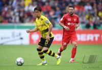 Fussball DFB Pokal Halbfinale 17/18: Shinji Kagawa (Borussia Dortmund)