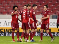 Fussball 1. Bundesliga Saison 21/22: VfB Stuttgart - FC Bayern Muenchen