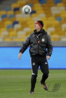 Fussball Training  der Deutsche Nationalmannschaft in Kiew