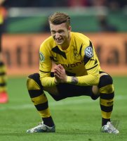 Fussball DFB Pokal Halbfinale 14/15: FC Bayern Muenchen - Borussia Dortmund