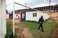 Fussball   FIFA WM 2010   Stadion Soccer City