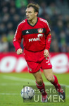 FUSSBALL 1. Bundesliga: Leverkusen, NOWOTNY Einzelaktion