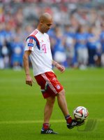 Fussball 1. Bundesliga 2014/2015: Teampraesentation beim FC Bayern Muenchen