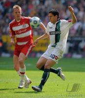 FUSSBALL 1. BUNDESLIGA: Bayern Muenchen - Gladbach