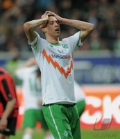 Fussball 1. Bundesliga 10/11:  Eintracht Frankfurt - SV Werder Bremen