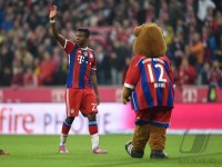 Fussball 1. Bundesliga Saison 14/15: FC Bayern Muenchen - Borussia Dortmund