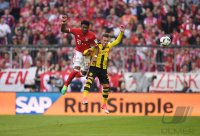 Fussball 1. Bundesliga Saison 2016/2017: FC Bayern Muenchen - Borussia Dortmund