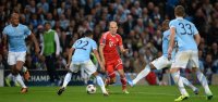 Fussball CHL  Saison 2013/2014: Manchester City - FC Bayern Muenchen