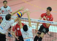 Volleyball 1. Bundesliga   Saison 2012/2013:  TV Rottenburg - Berlin Recycling Volleys