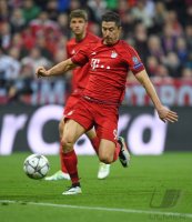 Fussball CHL 15/16 Halbfinale: FC Bayern Muenchen - Atletico Madrid