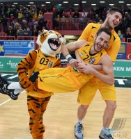 Basketball 1. Bundesliga 14/15 Hauptrunde:  Walter Tigers Tuebingen - EWE Baskets Oldenburg