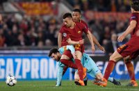 Fussball CHL 17/18 Viertelfinale: AS Rom - FC Barcelona