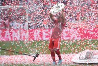 Fussball 1. Bundesliga  Saison  2012/2013:  Deutscher Meister 12/13 FC Bayern Muenchen