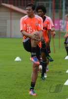 Fussball 1. Bundesliga :  Training beim FC Bayern Muenchen