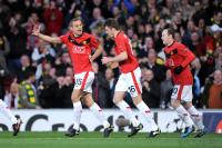 FUSSBALL  International CHL 09/10 :  ManU - FC Bayern  Muenchen